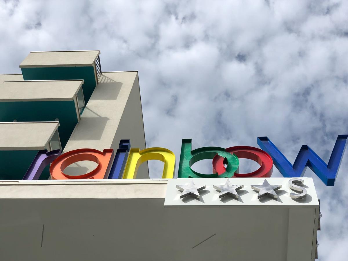 Hotel Rainbow ***S リミニ エクステリア 写真