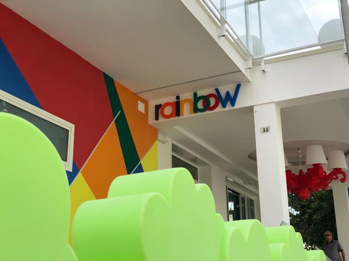 Hotel Rainbow ***S リミニ エクステリア 写真